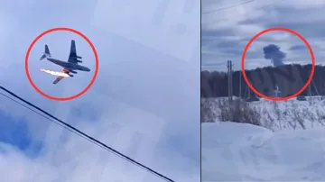 Russian military plane crash