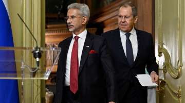 EAM S Jaishankar with his Russian counterpart Sergey Lavrov in Moscow