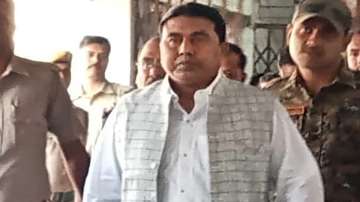 Suspended Trinamool Congress leader Sheikh Shahjahan, accused of sexual violence and land grabbing in Sandeshkhali village.