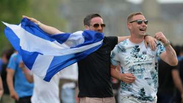 Scottish cricket fans.