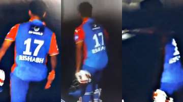 Delhi Capitals skipper Rishabh Pant was visibly frustrated after he got out scoring 28 off 26 against the Rajasthan Royals