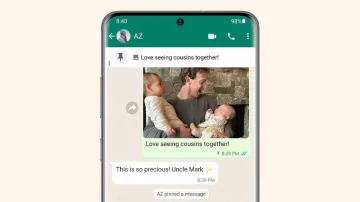 WhatsApp pinned messages