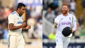 Ravichandran Ashwin and Jonny Bairstow, ind vs eng