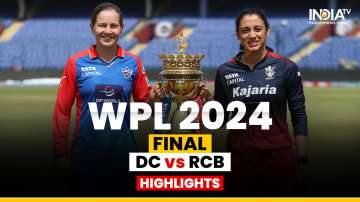 Delhi Capitals vs Royal Challengers Bangalore WPL 2024 final highlights