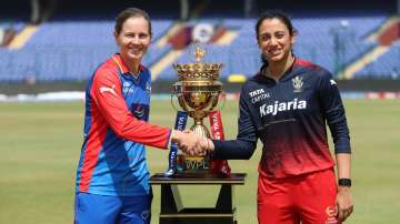 Delhi Capitals take on Royal Challengers Bangalore in the final of Women's Premier League 2024 at Delhi's Arun Jaitley Stadium