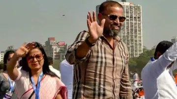 TMC leader Mahua Moitra and Yusuf Pathan