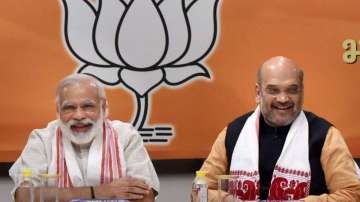 PM Modi with Home MInister Amit Shah