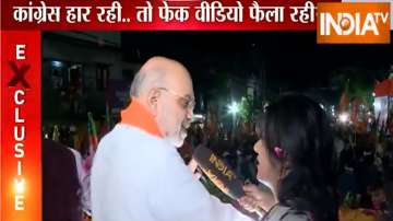 Union Home Minister Amit Shah in exclusive conversation with India TV