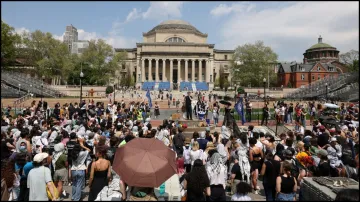 Columbia University, pro Palestinian protests