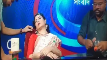 Doordarshan anchor faints, West Bengal, Bengal heatwave