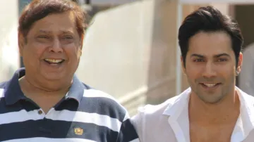 Varun Dhawan and David Dhawan