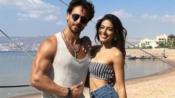 Alaya F with Tiger Shroff 