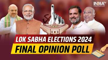 India TV-CNX Opinion Poll, Lok Sabha Elections 2024, BJP, Congress