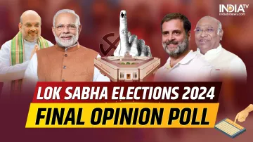 India TV-CNX Opinion Poll, Lok Sabha Elections 2024, BJP, Congress