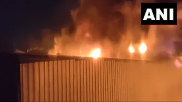 Fire breaks out in Pune.