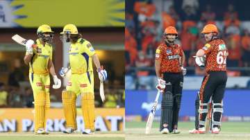 CSK and SRH batters.