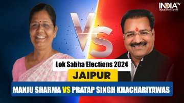 The poll battle in the Jaipur Lok Sabha constituency