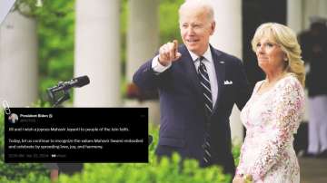 US President Joe Biden with first lady Jill Biden