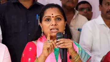 BRS leader K Kavitha