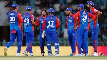 Delhi Capitals players