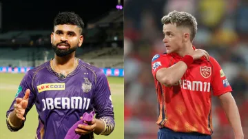 Shreyas Iyer and Sam Curran