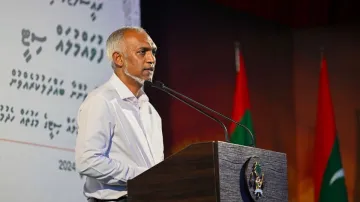 Maldives President Mohamed Muizzu