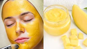 mango peel face mask