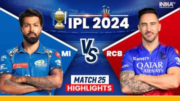 MI vs RCB, IPL 2024