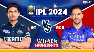 GT vs RCB IPL 2024 Highlights