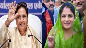 BSP chief Mayawati and Dhananjay Singh's wife Shrikala Singh