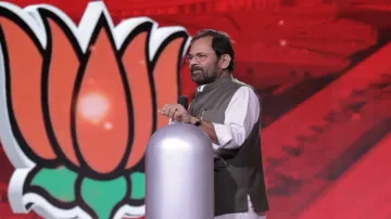 BJP, Mukhtar Abbas Naqvi, India TV Chunav Manch