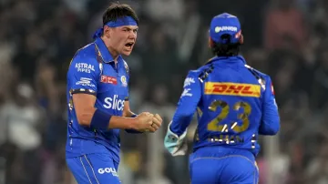 Gerald Coetzee and Ishan Kishan