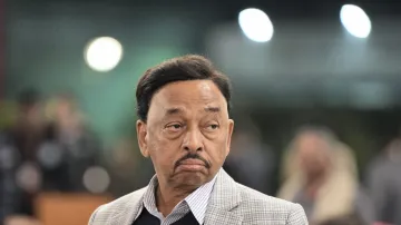 Union Minister Narayan Rane in New Delhi.