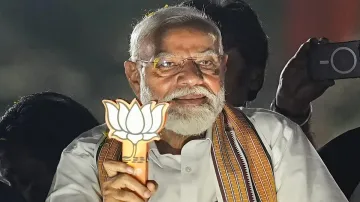 Prime Minister Narendra Modi during election campaign.