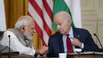 PM Modi with US President Joe Biden