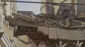 Punjab news, Punjab Five labourers buried under debris two storey house collapses, Rupnagar rescue o