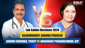 Lok Sabha Elections 2024: YSRCP's Guduri Srinivas vs BJP' Daggubati Purandeswari (Right)