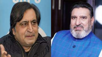 Peoples' Conference Sajad Lone and Jammu-Kashmir Apni Party's Altaf Bukhari