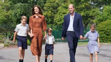 UK royal couple, Prince William, Kate Middleton, Prince Louis