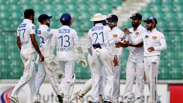 Sri Lankan cricket team.