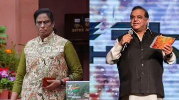 PT Usha (left) and Narinder Batra (right).