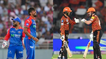 Delhi Capitals vs Sunrisers Hyderabad.