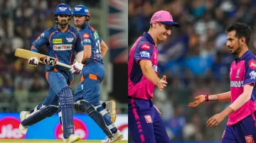 Lucknow Super Giants vs Rajasthan Royals.