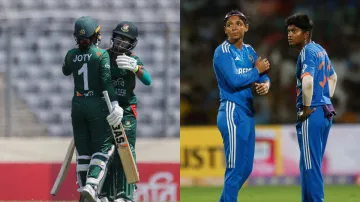 Bangladesh women vs India women.