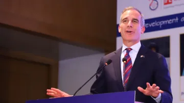 US Ambassador to India Eric Garcetti