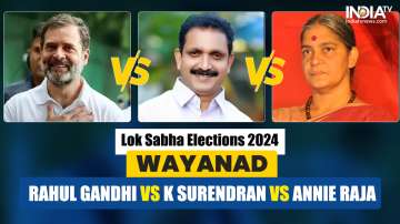 In Wayanad it is going to be Rahul Gandhi vs K Surendran in high-voltage contest