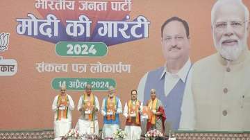 BJP releases party manifesto for Lok Sabha Elections 2024
