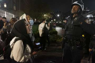 Police clear pro-Palestinian protesters from Columbia University