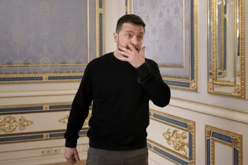 Ukraine President Volodymyr Zelenskyy 