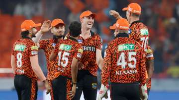 Sunrisers Hyderabad shocked Rajasthan Royals by winning a nail-biter by just one run to get 12 points on the board